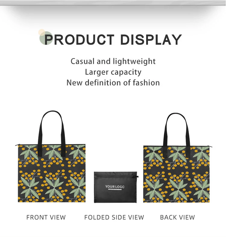 folding tote bag