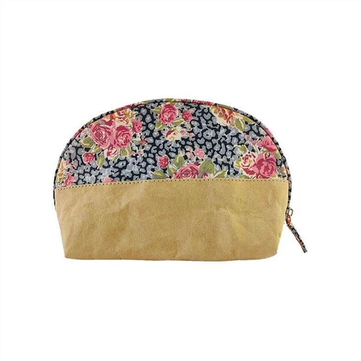 flower beauty makeup bag